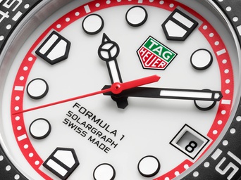 Men's watch / unisex  TAG HEUER, Formula 1 Solargraph / 38mm, SKU: WBY1111.BA0042 | watchphilosophy.co.uk