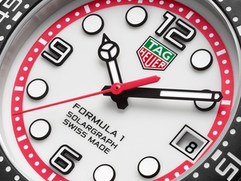 Men's watch / unisex  TAG HEUER, Formula 1 Solargraph Limited Edition / 38mm, SKU: WBY111A.FT8106 | watchphilosophy.co.uk