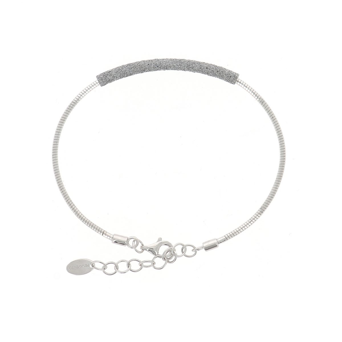 Women Jewellery  PESAVENTO, DNA Spring Rhodium Silver Bracelet, SKU: WDNAB191 | watchphilosophy.co.uk