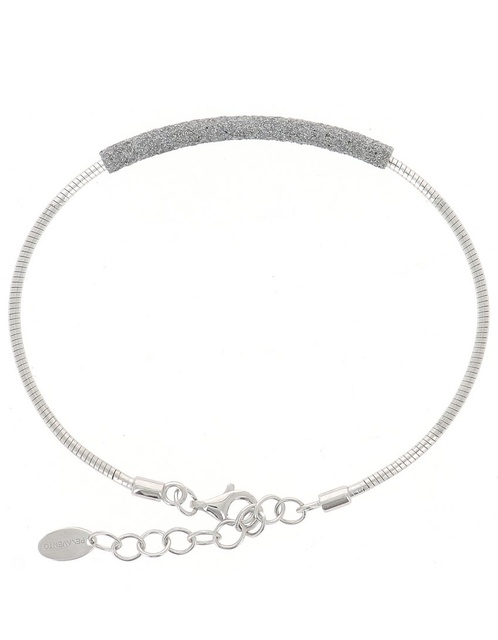 Women Jewellery  PESAVENTO, DNA Spring Rhodium Silver Bracelet, SKU: WDNAB191 | watchphilosophy.co.uk