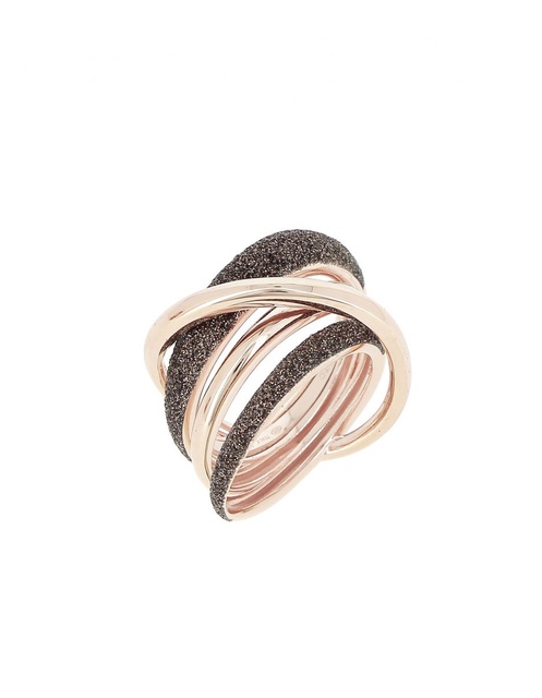 Women Jewellery  PESAVENTO, Polvere di Sogni Pink Silver Rings, SKU: WPLVA1750 | watchphilosophy.co.uk