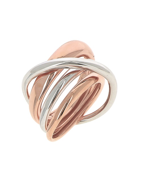 Women Jewellery  PESAVENTO, Forever Chic Rhodium - Pink Silver Rings, SKU: WPLVA1889 | watchphilosophy.co.uk