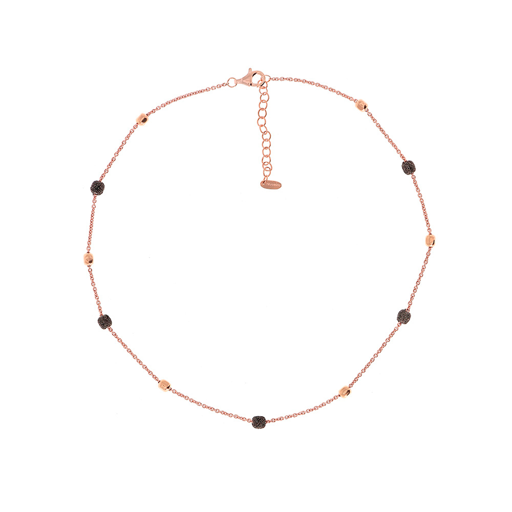 Women Jewellery  PESAVENTO, Polvere di Sogni Pink Silver Necklace, SKU: WPLVE871 | watchphilosophy.co.uk