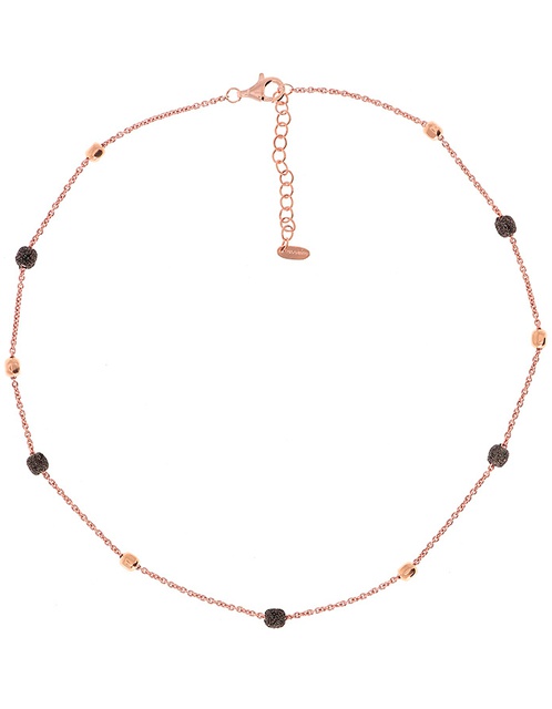 Women Jewellery  PESAVENTO, Polvere di Sogni Pink Silver Necklace, SKU: WPLVE871 | watchphilosophy.co.uk