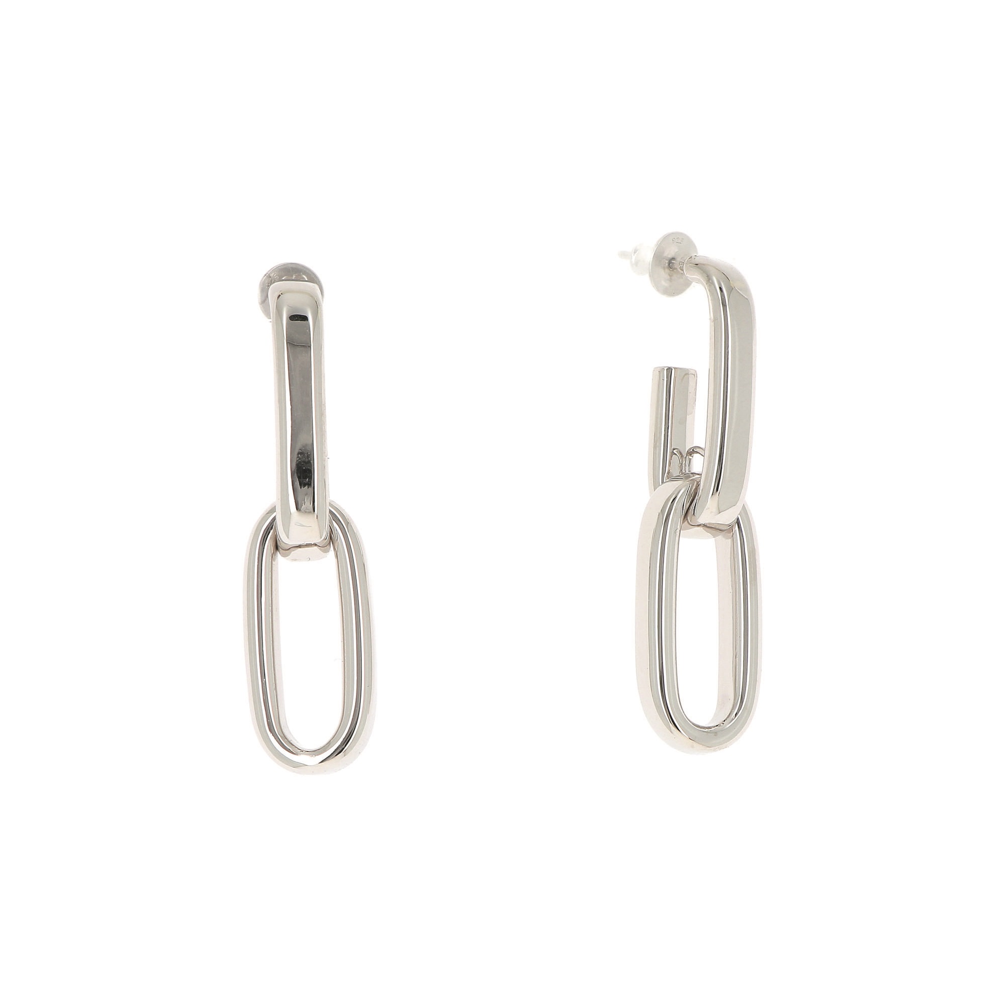 Women Jewellery  PESAVENTO, Forever Chic Rhodium Silver Earrings, SKU: WPLVO1889 | watchphilosophy.co.uk