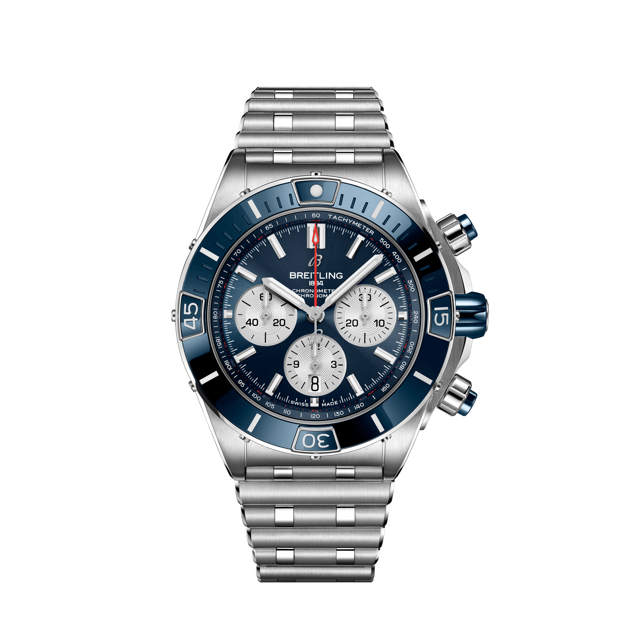 Men's watch / unisex  BREITLING, Super Chronomat B01 / 44mm, SKU: AB0136161C1A1 | watchphilosophy.co.uk