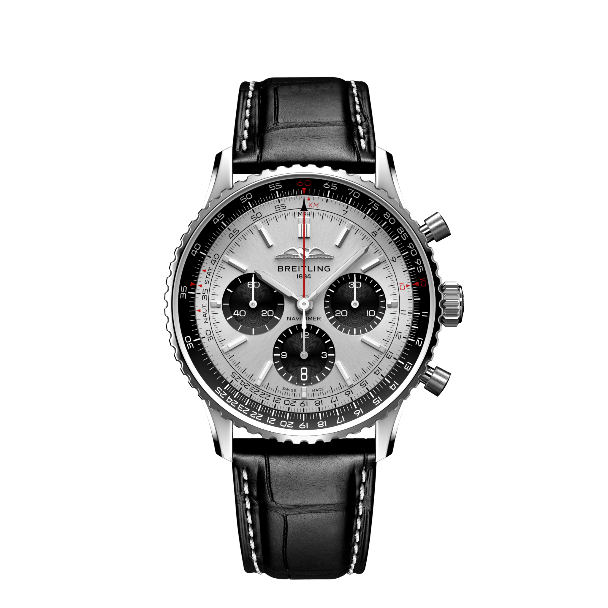 Men's watch / unisex  BREITLING, Navitimer B01 Chronograph / 43mm, SKU: AB0138241G1P1 | watchphilosophy.co.uk