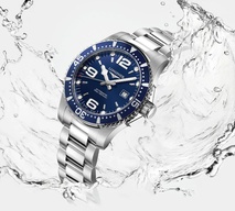 Men's watch / unisex  LONGINES, HydroConquest / 41mm, SKU: L3.740.4.96.6 | watchphilosophy.co.uk