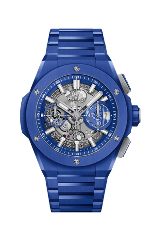 Men's watch / unisex  HUBLOT, Big Bang Integrated Blue Indigo Ceramic / 42mm, SKU: 451.EX.5129.EX | watchphilosophy.co.uk