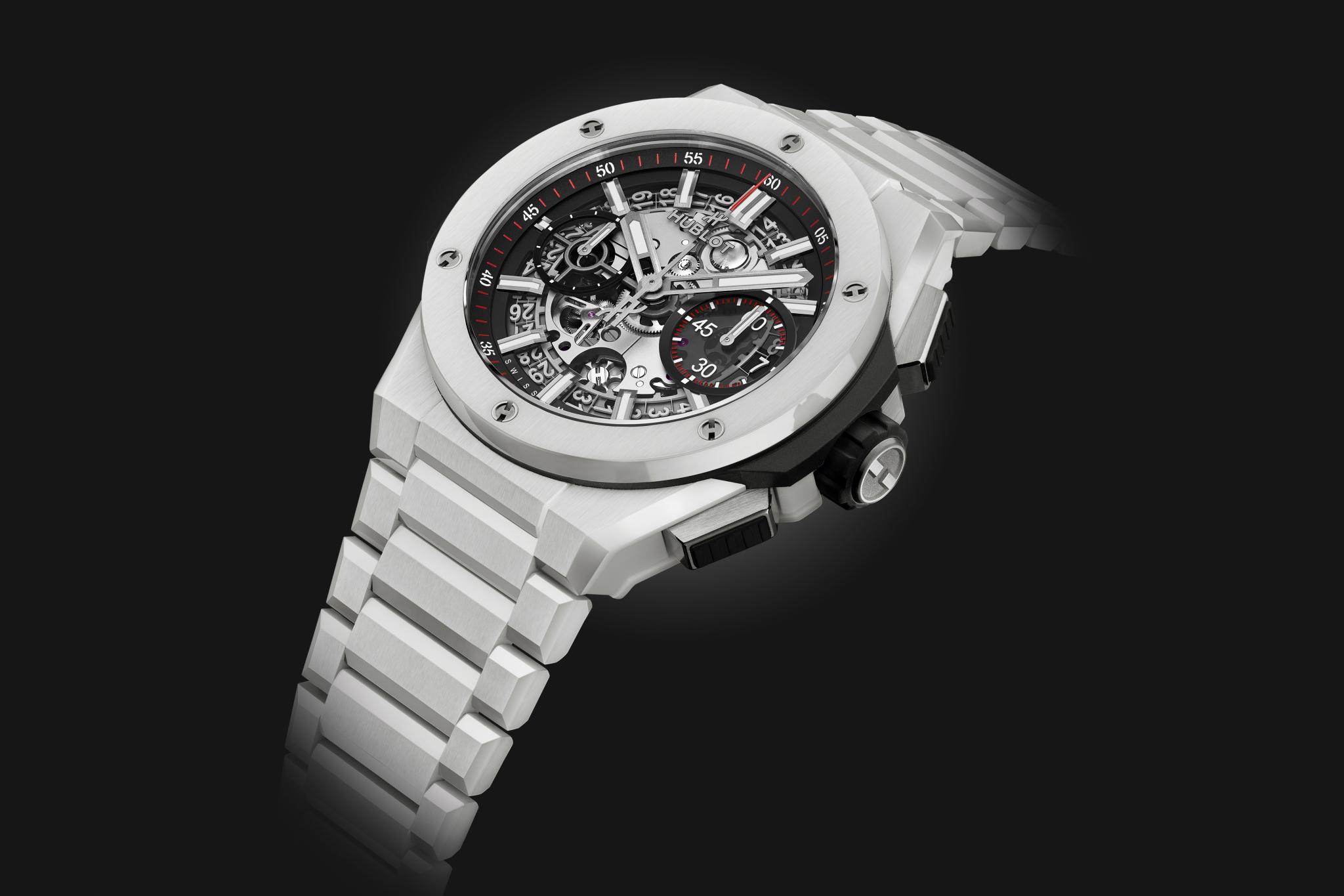 Men's watch / unisex  HUBLOT, Big Bang Integrated White Ceramic / 42mm, SKU: 451.HX.1123.HX | watchphilosophy.co.uk