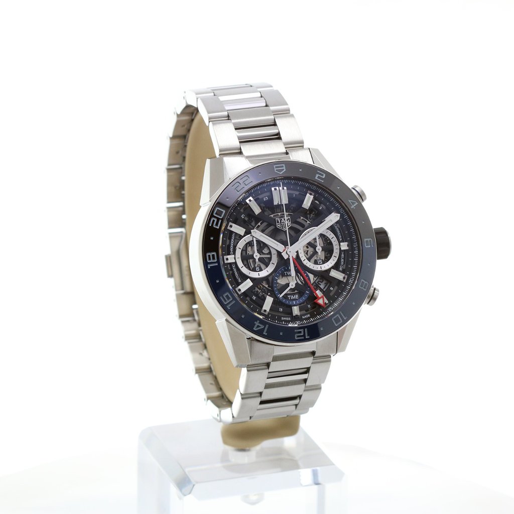 Men's watch / unisex  TAG HEUER, Carrera GMT / 45mm, SKU: CBG2A1Z.BA0658 | watchphilosophy.co.uk