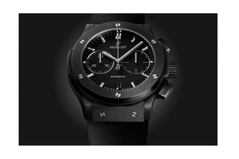 Men's watch / unisex  HUBLOT, Classic Fusion Chronograph Black Magic / 45mm, SKU: 521.CM.1171.RX | watchphilosophy.co.uk