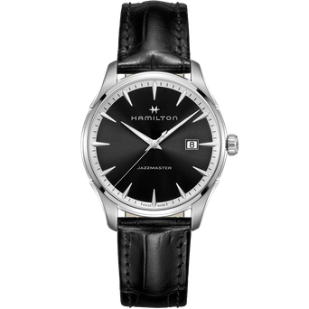 Men's watch / unisex  HAMILTON, Jazzmaster Gent Quartz / 40mm, SKU: H32451731 | watchphilosophy.co.uk