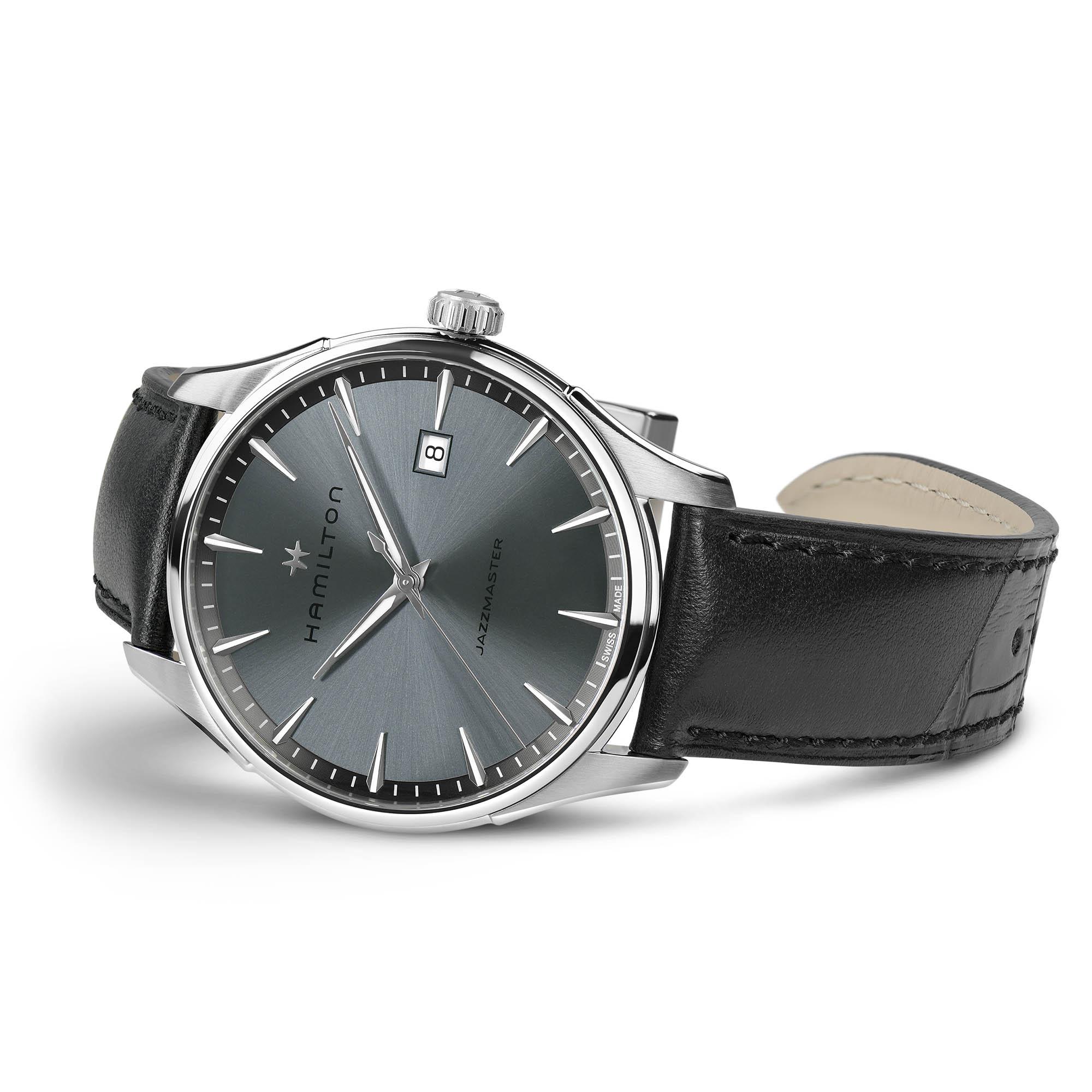 Men's watch / unisex  HAMILTON, Jazzmaster Gent Quartz / 40mm, SKU: H32451742 | watchphilosophy.co.uk