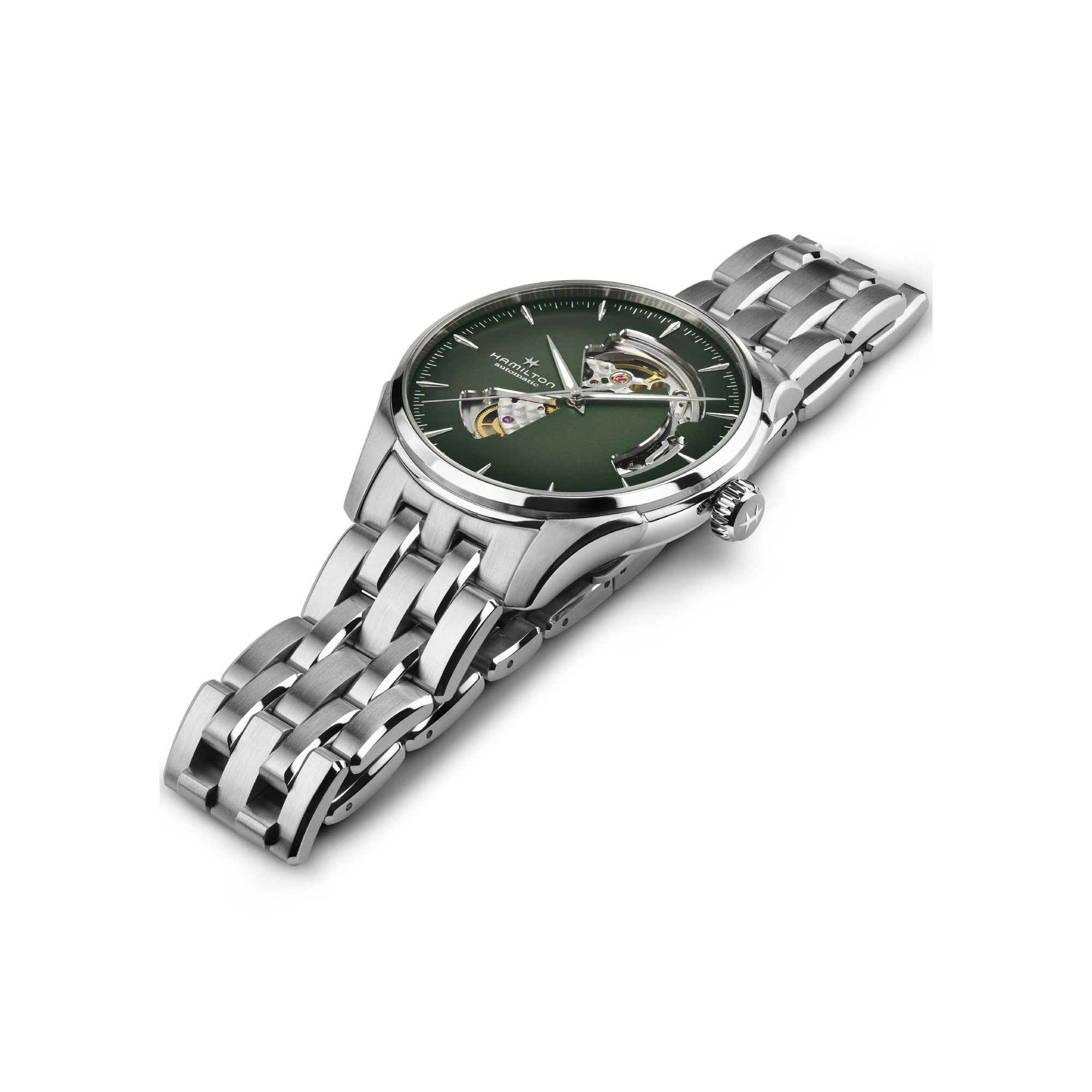 Men's watch / unisex  HAMILTON, Jazzmaster Open Heart Auto / 40mm, SKU: H32675160 | watchphilosophy.co.uk