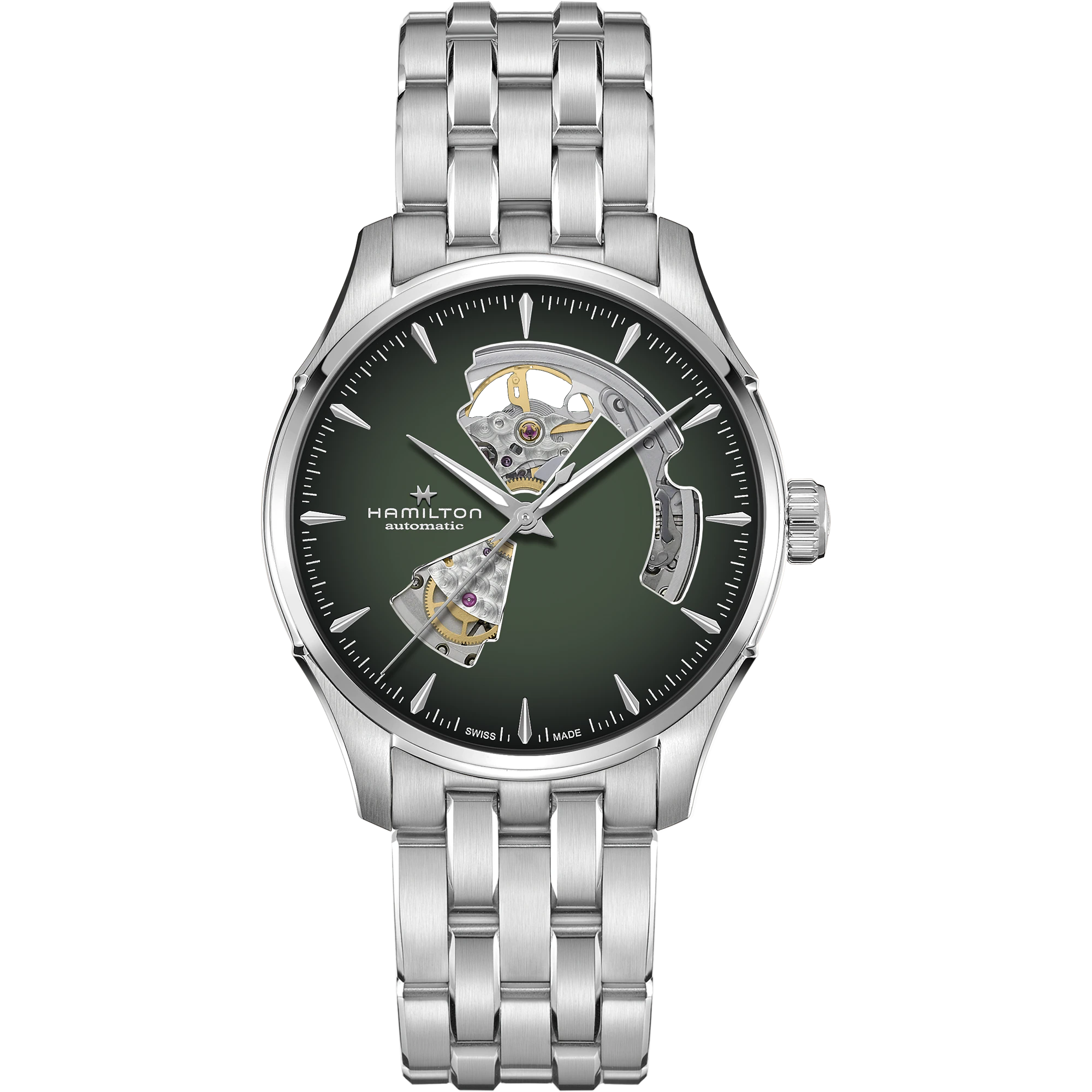 Men's watch / unisex  HAMILTON, Jazzmaster Open Heart Auto / 40mm, SKU: H32675160 | watchphilosophy.co.uk