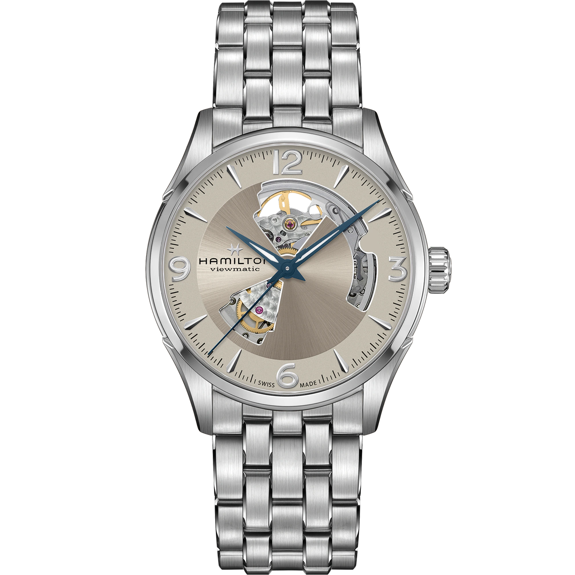 Men's watch / unisex  HAMILTON, Jazzmaster Open Heart Auto / 42mm, SKU: H32705121 | watchphilosophy.co.uk