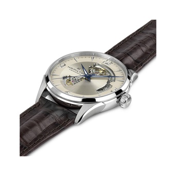 Men's watch / unisex  HAMILTON, Jazzmaster Open Heart Auto / 42mm, SKU: H32705521 | watchphilosophy.co.uk