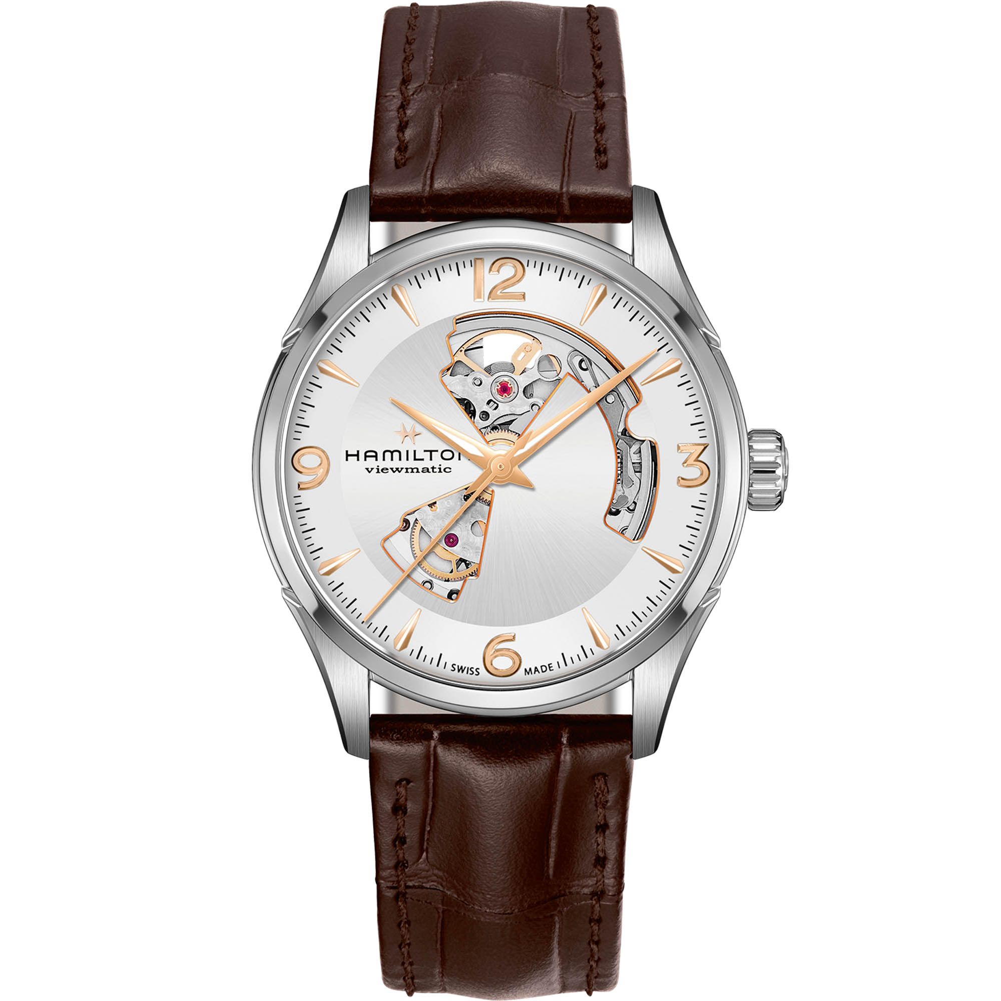 Men's watch / unisex  HAMILTON, Jazzmaster Open Heart Auto / 42mm, SKU: H32705551 | watchphilosophy.co.uk