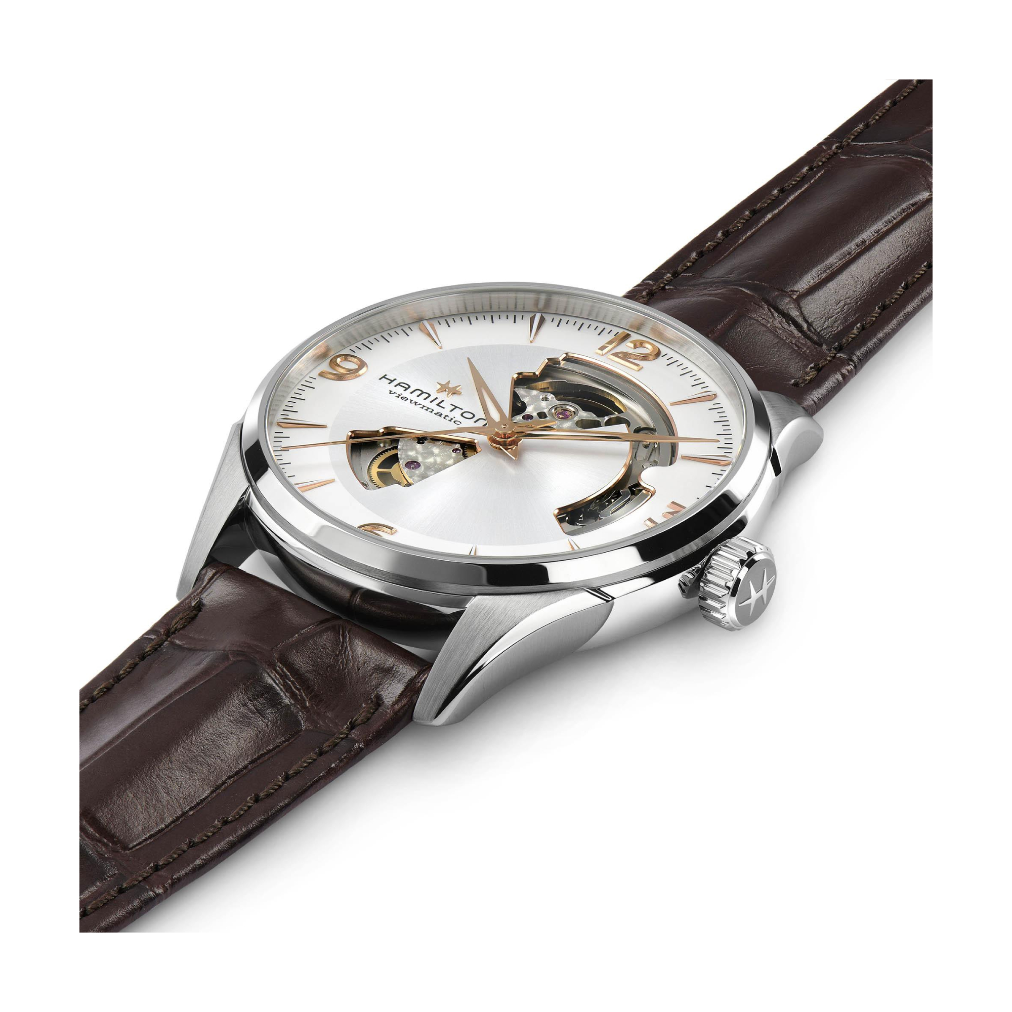 Men's watch / unisex  HAMILTON, Jazzmaster Open Heart Auto / 42mm, SKU: H32705551 | watchphilosophy.co.uk