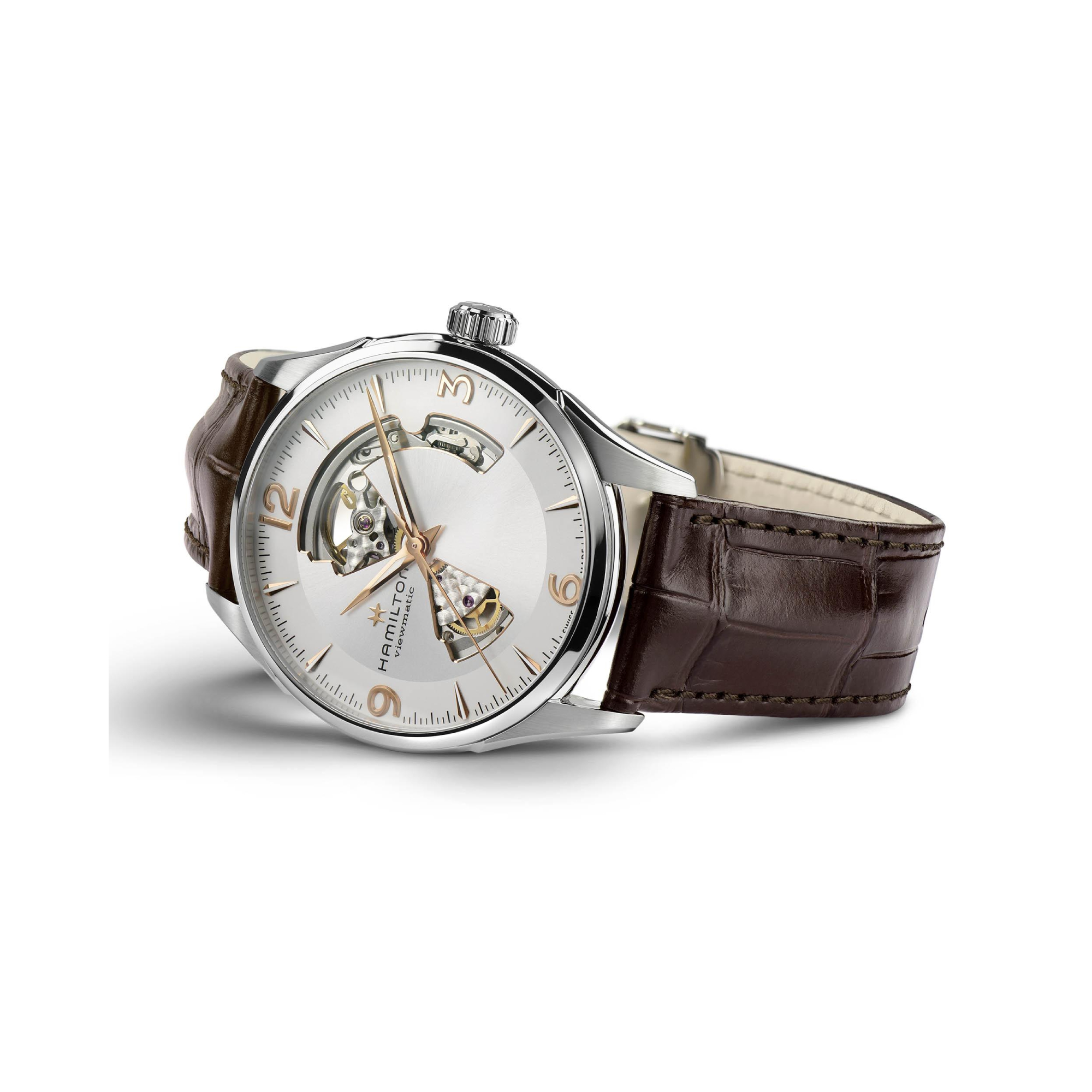 Men's watch / unisex  HAMILTON, Jazzmaster Open Heart Auto / 42mm, SKU: H32705551 | watchphilosophy.co.uk