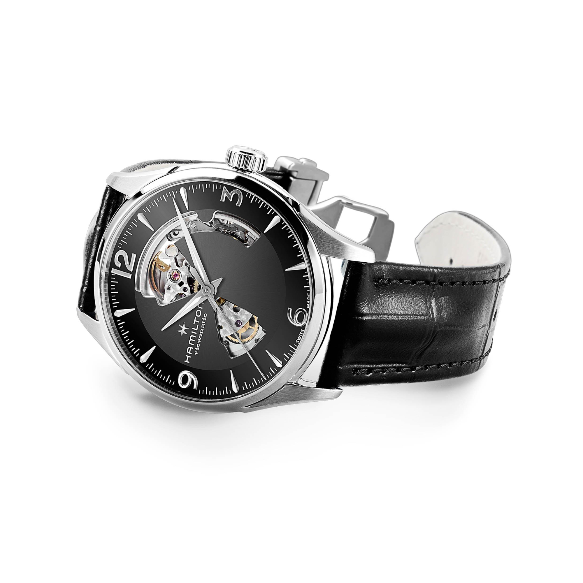 Men's watch / unisex  HAMILTON, Jazzmaster Open Heart Auto / 42mm, SKU: H32705731 | watchphilosophy.co.uk