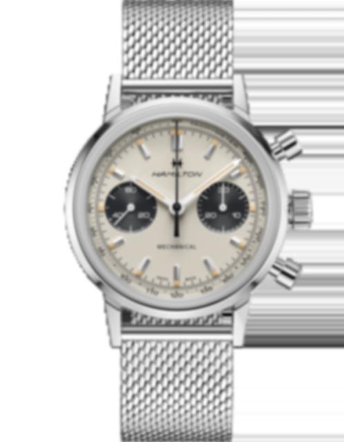 Men's watch / unisex  HAMILTON, American Classic Intra-Matic Chronograph H / 40mm, SKU: H38429110 | watchphilosophy.co.uk