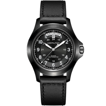 Men's watch / unisex  HAMILTON, Khaki Field King Auto /40mm, SKU: H64465733 | watchphilosophy.co.uk