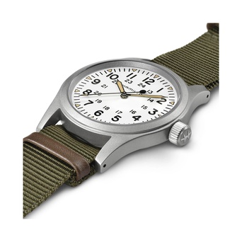 Men's watch / unisex  HAMILTON, Khaki Field Mechanical / 38mm, SKU: H69439411 | watchphilosophy.co.uk