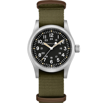 Men's watch / unisex  HAMILTON, Khaki Field Mechanical / 38mm, SKU: H69439931 | watchphilosophy.co.uk