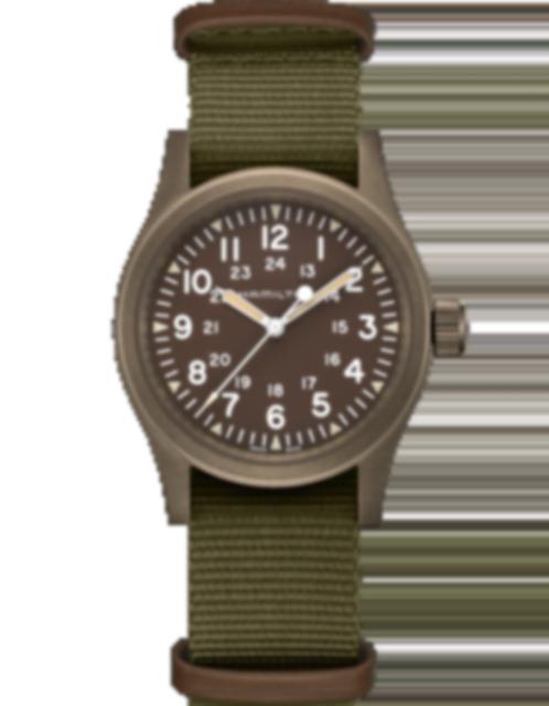 Men's watch / unisex  HAMILTON, Khaki Field Mechanical / 38mm, SKU: H69449961 | watchphilosophy.co.uk