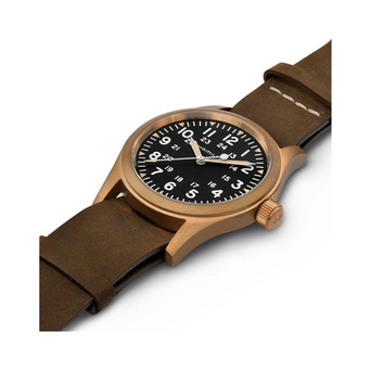 Men's watch / unisex  HAMILTON, Khaki Field Mechanical Bronze / 38mm, SKU: H69459530 | watchphilosophy.co.uk