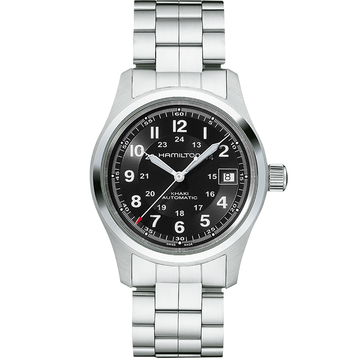 Men's watch / unisex  HAMILTON, Khaki Field Auto / 38mm, SKU: H70455133 | watchphilosophy.co.uk