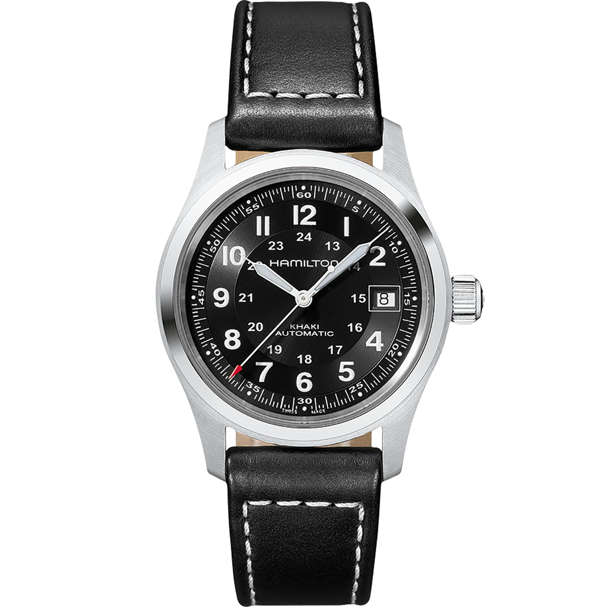 Men's watch / unisex  HAMILTON, Khaki Field Auto / 38mm, SKU: H70455733 | watchphilosophy.co.uk