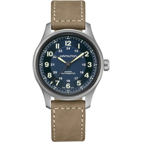 Men's watch / unisex  HAMILTON, Khaki Field Titanium Auto / 42mm, SKU: H70545540 | watchphilosophy.co.uk