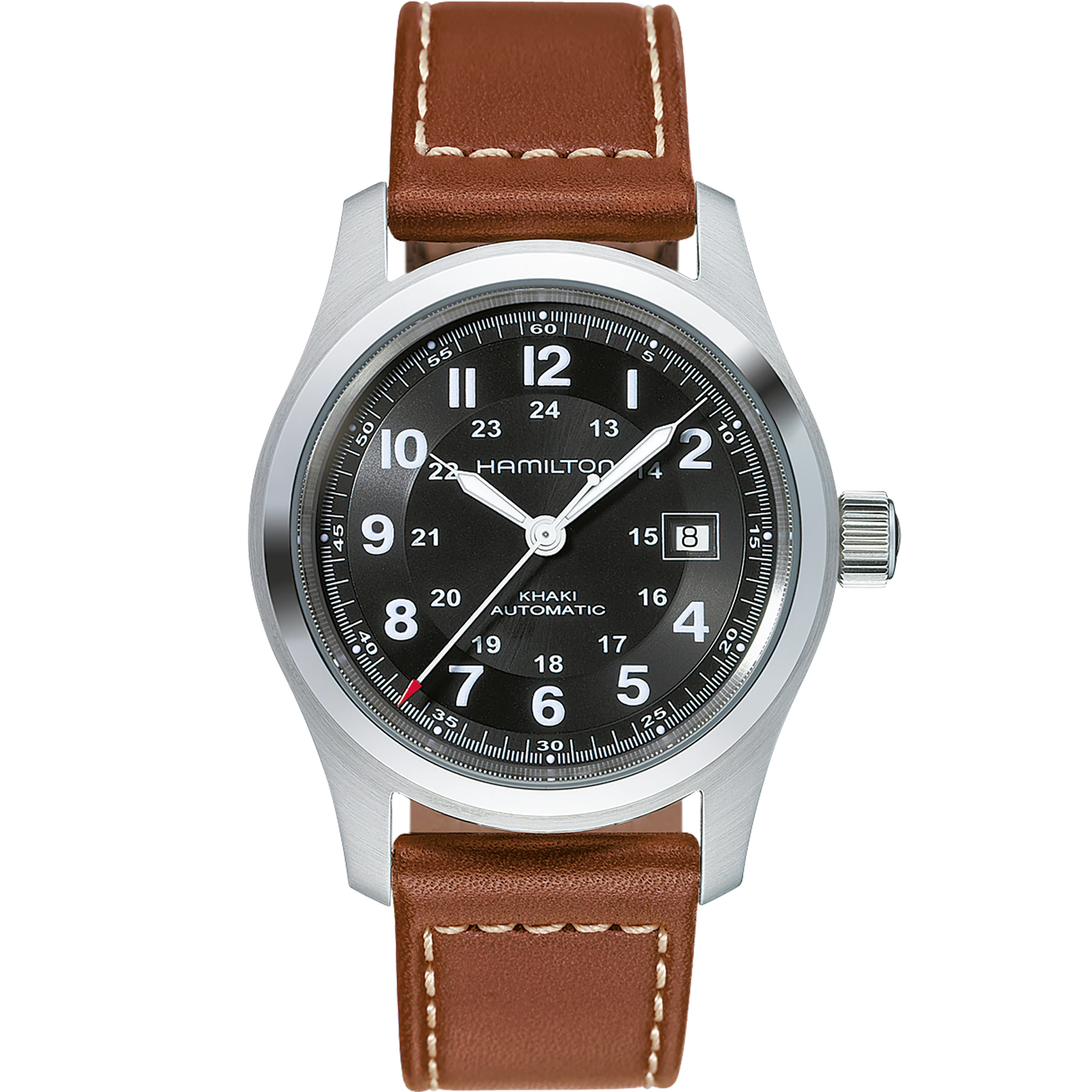 Men's watch / unisex  HAMILTON, Khaki Field Auto / 42mm, SKU: H70555533 | watchphilosophy.co.uk