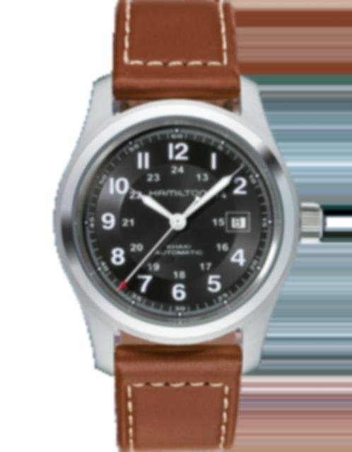 Men's watch / unisex  HAMILTON, Khaki Field Auto / 42mm, SKU: H70555533 | watchphilosophy.co.uk