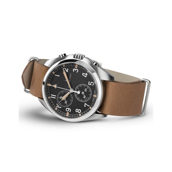 Men's watch / unisex  HAMILTON, Khaki Aviation Pilot Pioneer Chrono Quartz / 41mm, SKU: H76522531 | watchphilosophy.co.uk