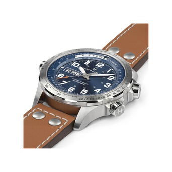 Men's watch / unisex  HAMILTON, Khaki Aviation X-Wind Day Date Auto / 45mm, SKU: H77765541 | watchphilosophy.co.uk