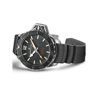 Men's watch / unisex  HAMILTON, Khaki Navy Frogman Auto / 46mm, SKU: H77825330 | watchphilosophy.co.uk