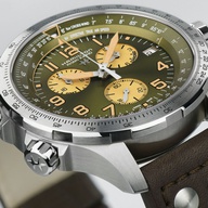 Men's watch / unisex  HAMILTON, Khaki Aviation X-Wind GMT Chrono Quartz / 46mm, SKU: H77932560 | watchphilosophy.co.uk