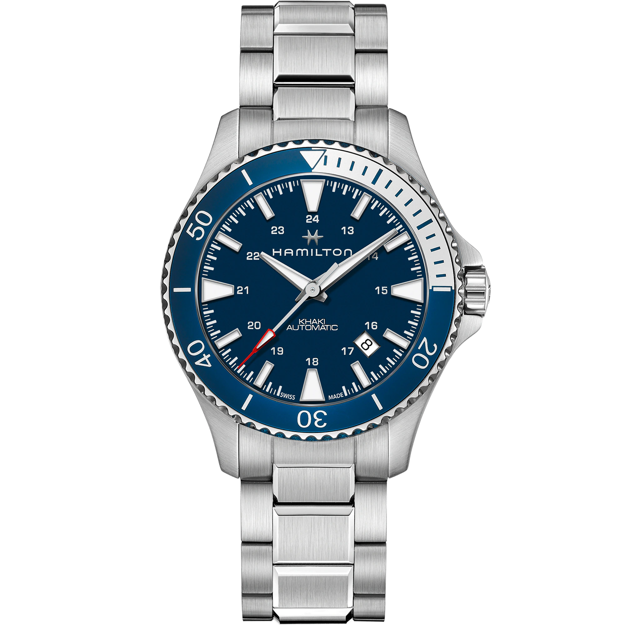 Men's watch / unisex  HAMILTON, Khaki Navy Scuba Auto / 40mm, SKU: H82345141 | watchphilosophy.co.uk