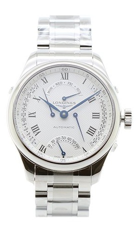 Men's watch / unisex  LONGINES, Master Retrograde 41mm, SKU: L2.715.4.71.6 | watchphilosophy.co.uk