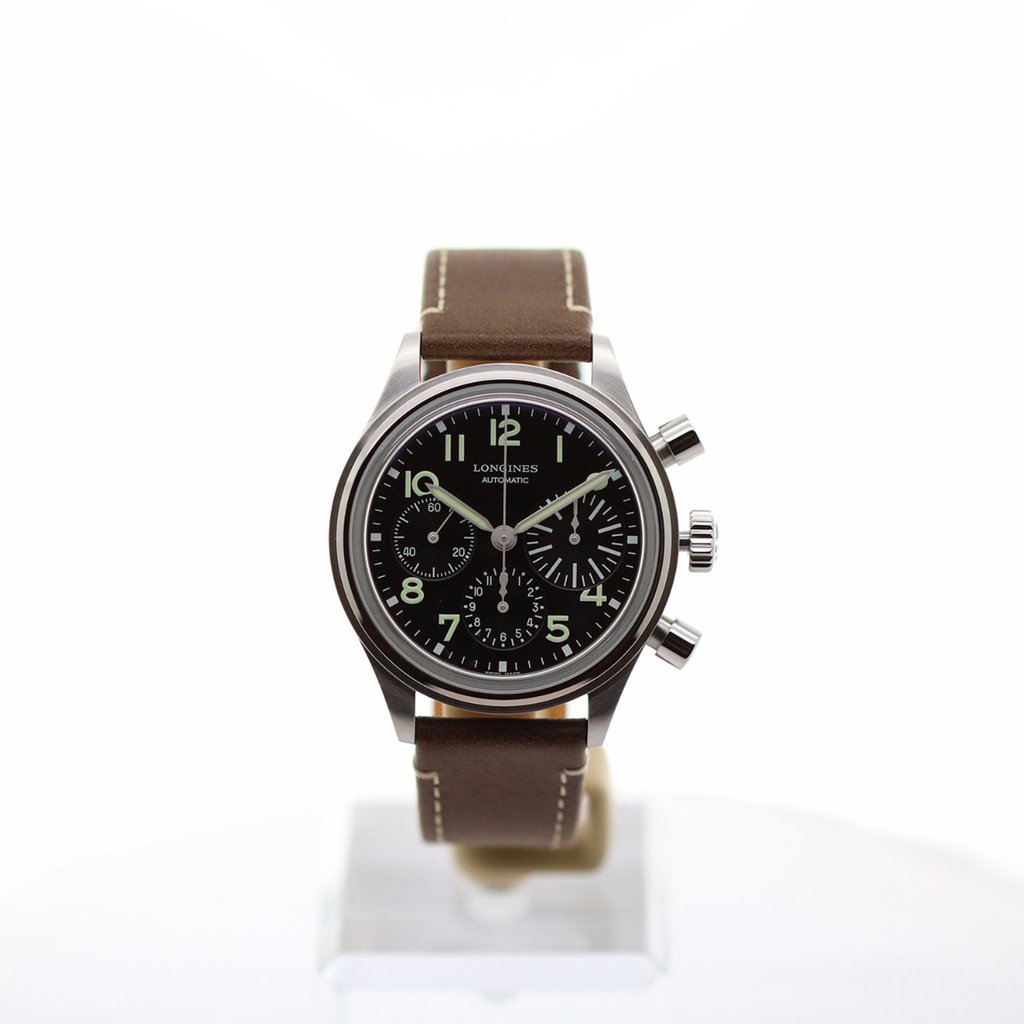 Men's watch / unisex  LONGINES, Heritage Avigation Bigeye / 41mm, SKU: L2.816.4.53.2 | watchphilosophy.co.uk