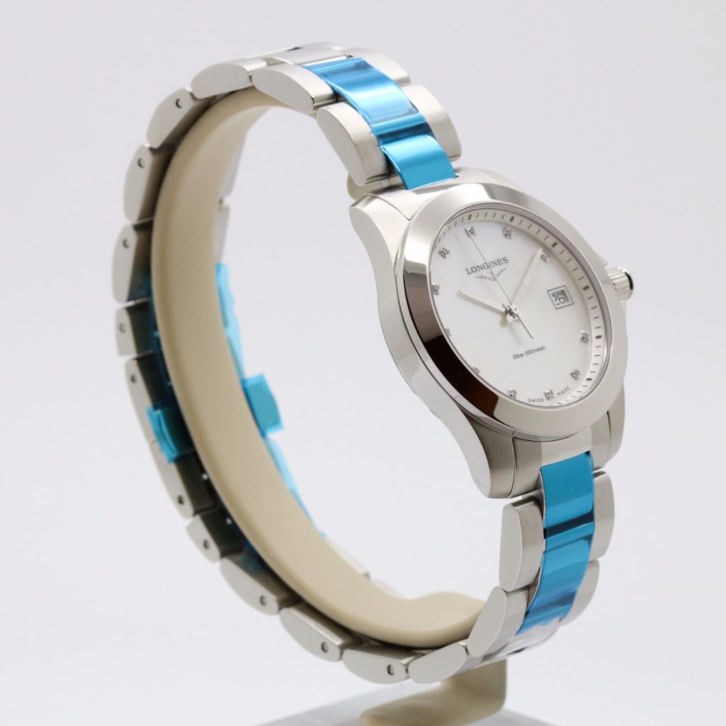 Ladies' watch  LONGINES, Conquest / 34mm, SKU: L3.377.4.87.6 | watchphilosophy.co.uk