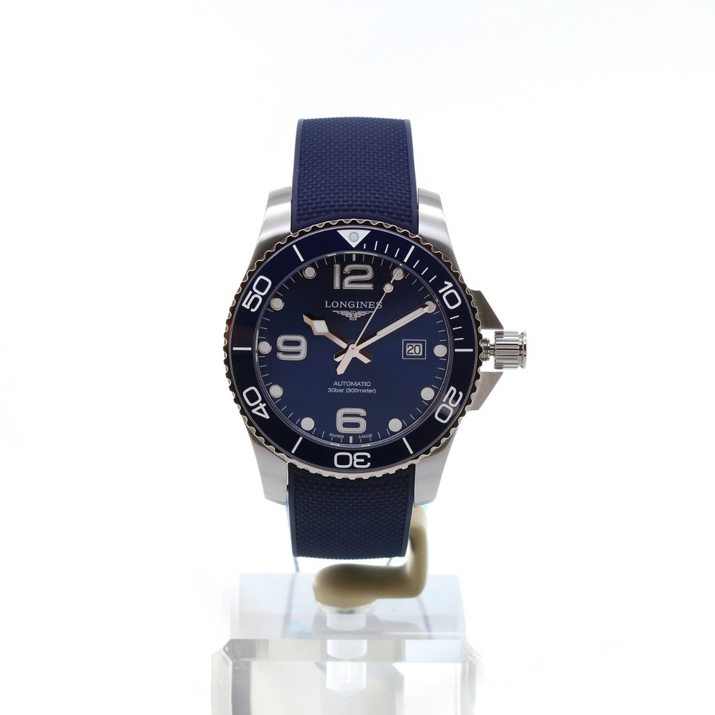 Men's watch / unisex  LONGINES, HydroConquest / 43mm, SKU: L3.782.4.96.9 | watchphilosophy.co.uk