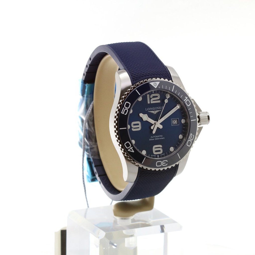 Men's watch / unisex  LONGINES, HydroConquest / 43mm, SKU: L3.782.4.96.9 | watchphilosophy.co.uk