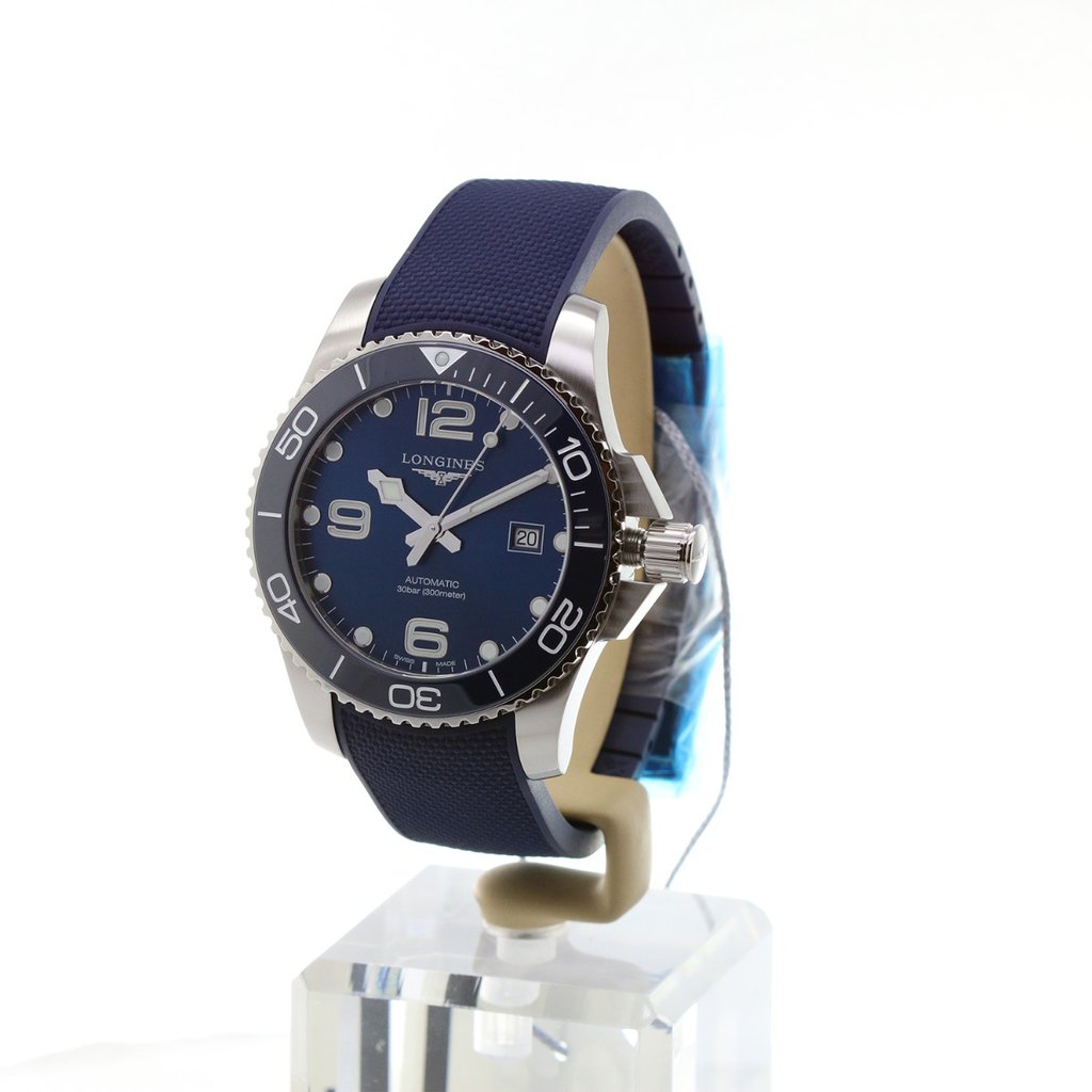 Men's watch / unisex  LONGINES, HydroConquest / 43mm, SKU: L3.782.4.96.9 | watchphilosophy.co.uk