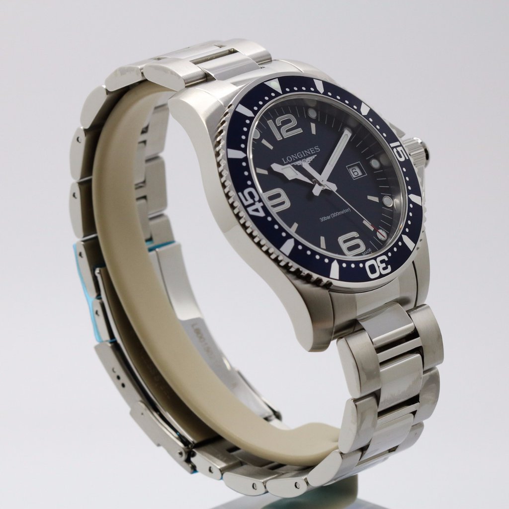 Men's watch / unisex  LONGINES, HydroConquest / 44mm, SKU: L3.840.4.96.6 | watchphilosophy.co.uk