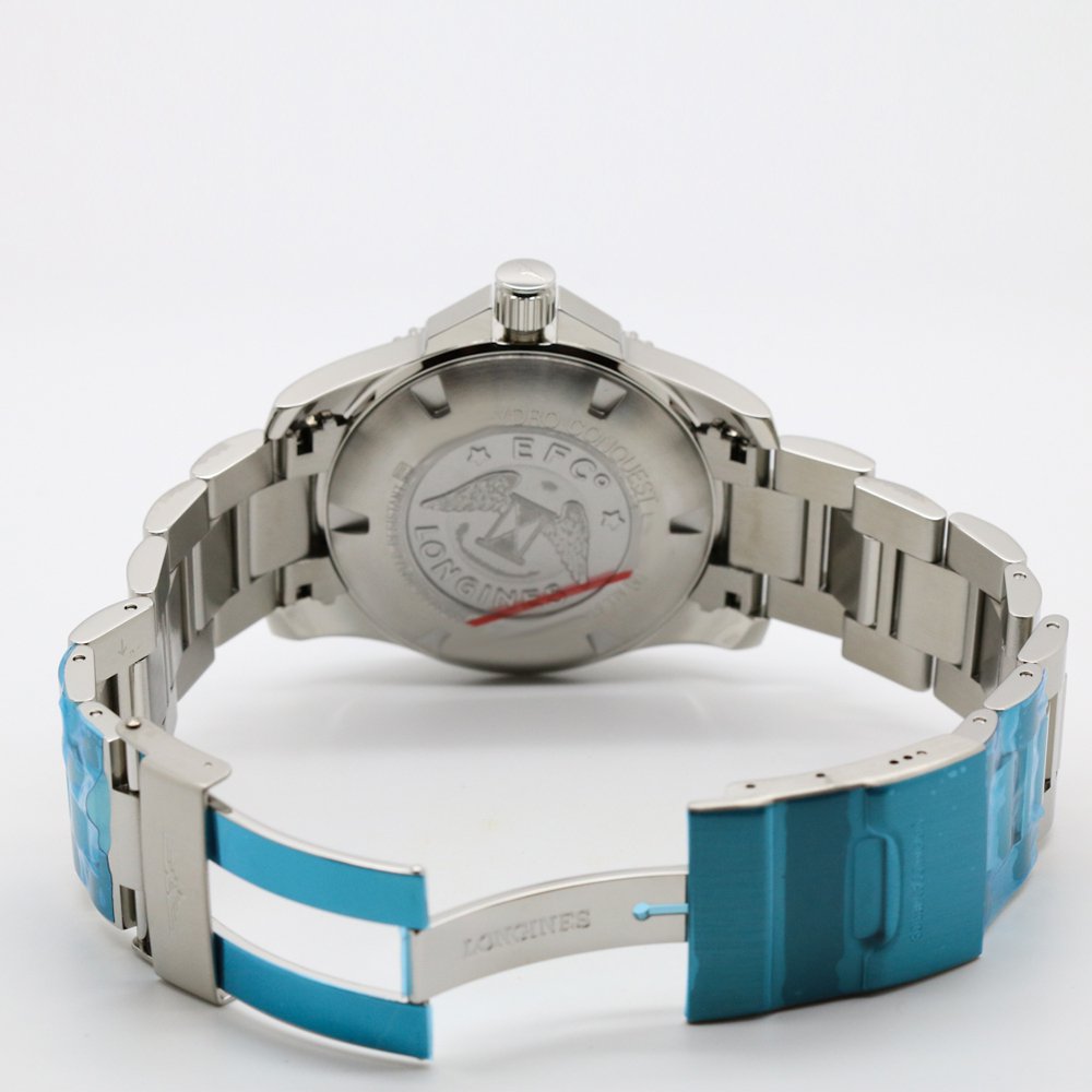 Men's watch / unisex  LONGINES, HydroConquest / 44mm, SKU: L3.840.4.96.6 | watchphilosophy.co.uk